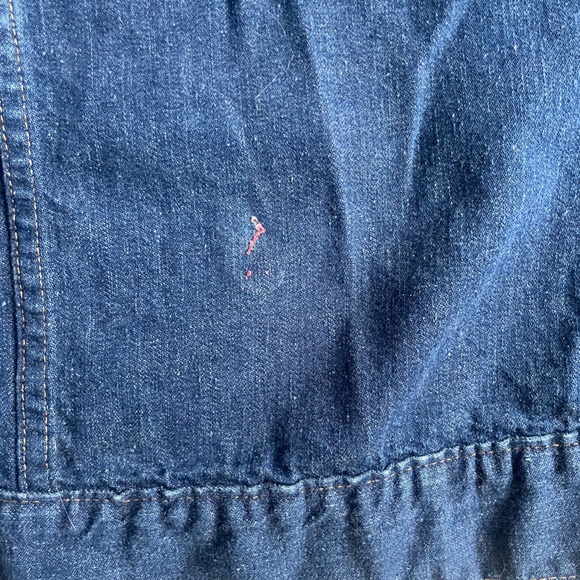 VINTAGE LEVIS DEMIN JACKET SMALL HONDA BIKER PATCH - Picture 4 of 4